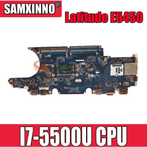 Original laptop Mainboard For DELL Latitude E5450 I7-5500U CN-0CNFRG 0CNFRG LA-A901P SR23V DDR3 MOTHERBOARD