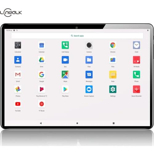 Newst Lonwalk M10 Tablets 10.1" Android 9.0 Tablet PC 1280*800 SC9863A Octa Core 4GB RAM 64GB ROM 4G LTE Wifi PUBG Netflix