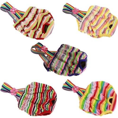 Dog Diaper Sanitary Physiological Pants Washable Soft Comfortable Dog Shorts Panties Menstruation Underwear Pet Supplies