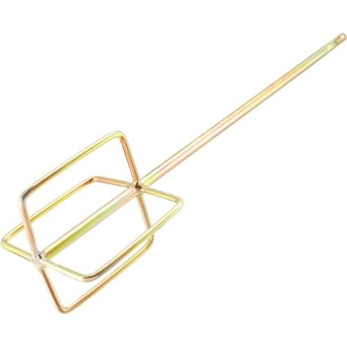 Uxcell Paint Mud Mixer 127mm Width 480mm Long Cement Compound Drywall Tool for Electric Hammer Shank Carbon Steel