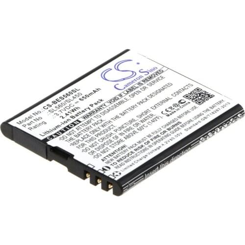 Cameron Sino Mobile SmartPhone Replacement Li-ion Battery 650mAh For SL560/SL450 Green Orange SL450, SL560 Free Tools