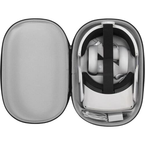 Hard Carrying Case For Oculus Quest 2 Adjustable Head Elite Strap and Oculus