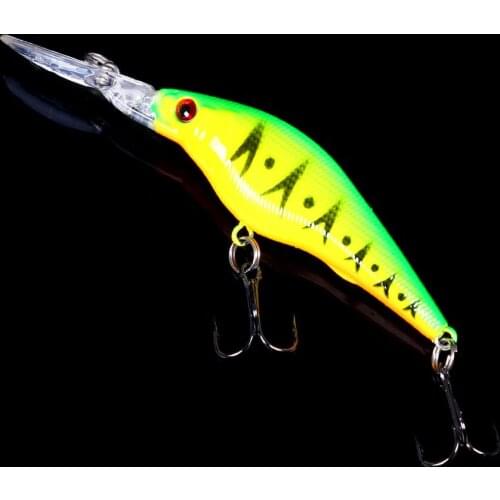 1PCS Minnow Fishing Lure 9cm 6.6g Topwater Hard Bait Wobbler Jig Bait Crankbait Carp Striped bass Pesca Fishing tackle SwimBait
