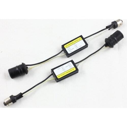 10Pcs BA9s H6W Canbus Error Free Load Resistor Wiring LED Decoder Warning Flashing Canceller T10 Adapter Decoder Light Lines