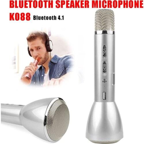 2019 Hot Selling Bluetooth Wireless Microphone Karaoke Mic Singing Recorder KTV Player Bluetooth Music Microphones