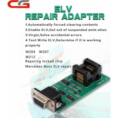 Cgdi ELV Repair Adapter Works For CGDI MB Repairing Lock Chip For Benz Key Programmer Tool ELV Repair W204 W207 W212
