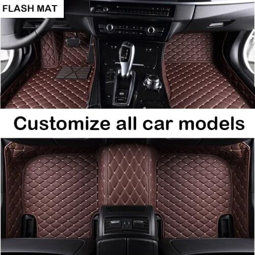 Car floor mats for nissan qashqai j10 kicks murano teana j32 x-trail t31 almera g15 nissan juke auto accessories car mats