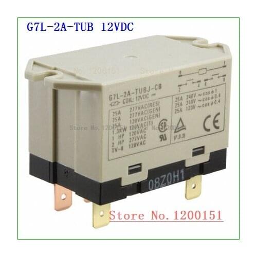 G7L-2A-TUB 12VDC G7L-2A-TUB 24VDC G7L-2A-TUB 200-240VAC DIP-6 THE OLD