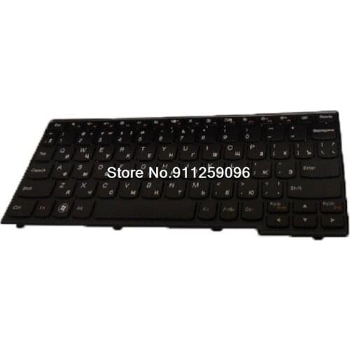 Laptop Keyboard For Lenovo S206 Russia RU 25201647 MP-11G23SU-686 With Black Frame New