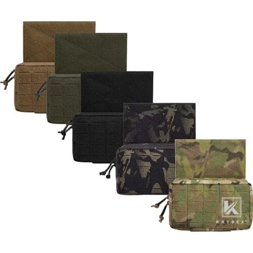 KRYDEX Tactical Multifunction Mission Hanger Drop Pouch W/ 3PCS Inserts For D3CR MK3 MK4 JPC CPC LBT LBX Plate Carrier Chest Rig