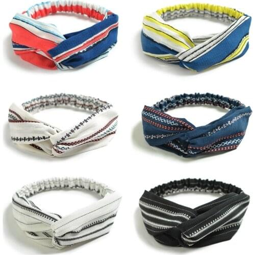 Fashion Cross-simple Knot Headbands for Women Multicolor Girls Hairband Women Hair Accessories Hair Band Headwear