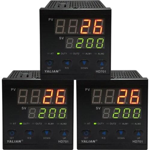 2018 new high precision high quality thermoregulator intelligent temperature controller two lines 4 digits display relay output
