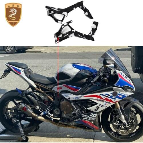 New Fashion Motorcycle Parts for 2015 BMW S1000RR Racing Full Carbon Fiber Side Fairing Black Motorcycle Cover Fairing Kit 4-025