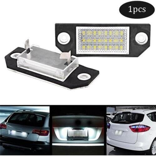 New 1Pc 5W Led Number Plate High Quality For Ford Focus MK2 Number License Plate Light Lamp For 2003-2008 Ford Focus MK2#292256
