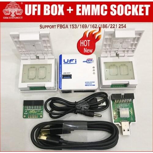 Gsmjustoncct 2020 new original UFI Box power /Ufi ful EMMC Service Tool