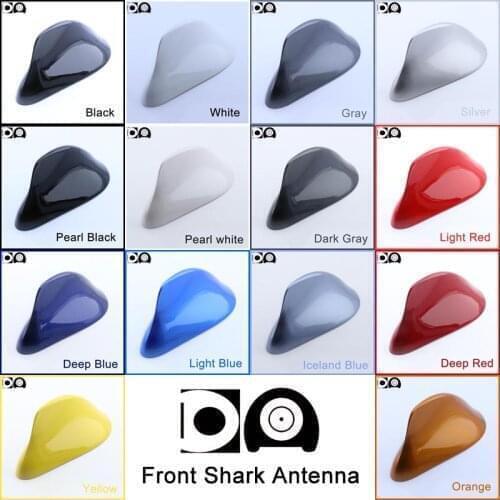 Front shark fin antenna special car radio aerials auto antenna signal PET-S cable Piano paint ABS plastic for Suzuki Splash