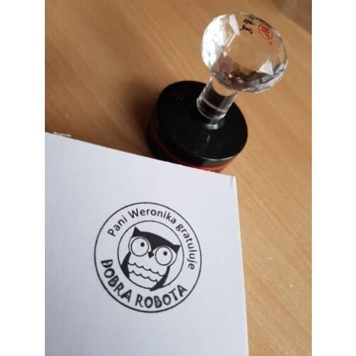 Personalize any name language Great Job Teacher Stamps owl Customize name stamp self inking for gift school assessment