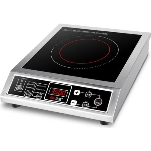 Commercial Induction Cooker 3500W Flat Cooktop Cooking Stove Restaurant High-power Induction Cooker электроплита