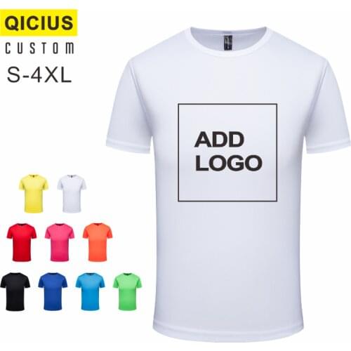 Unisex Same Style Sports T-Shirt Customized Quick Drying Fitness Breathable Multiple Colour Running Embroidered Printed Logo