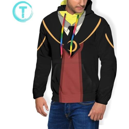 Koro Sensei Hoodie Assassination Classroom Hoodies Autumn Polyester Pullover Hoodie XXXL Stylish Male Hoodies