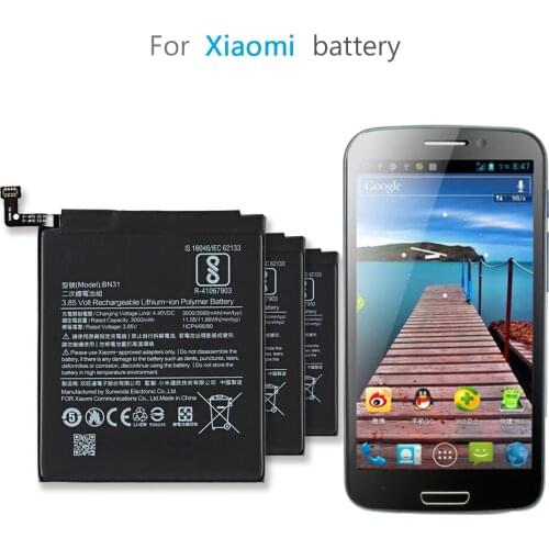 Battery BM47 BN30 BN34 BN35 BN37 BN3A BN40 BN42 BN44 BN46 BN47 BP40 BP41 For Xiaomi Redmi 3 3X 4 4X 4A 5 5A 6 6A 7 K20 Pro Plus