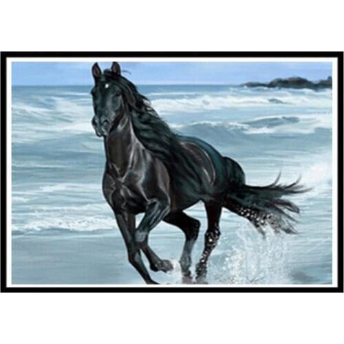 Diamond Painting Flying Horse Animal Square Diamond Round Diamond Decoration Customizable Wall Art Decoration Frameless