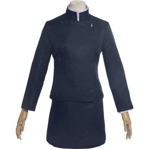 Brdwn Jujutsu Kaisen Womens Zenin Maki Cosplay Costume School Uniform Sailor Suit