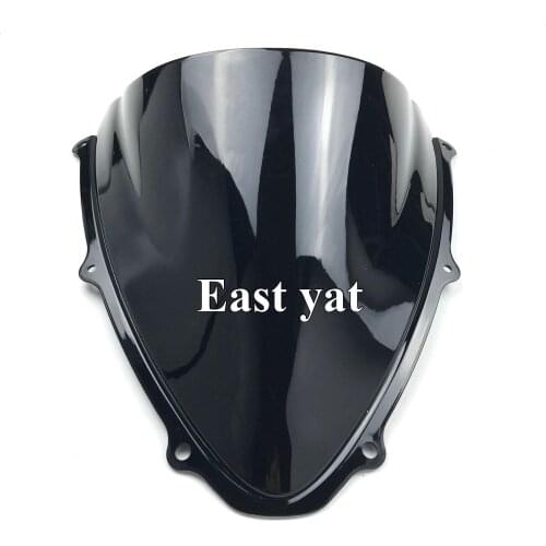 Motorcycle Double Bubble Windshield WindScreen screen For Suzuki GSXR 600 K6 GSXR 750 2006 2007 GSX-R600 GSX-R750 06 07