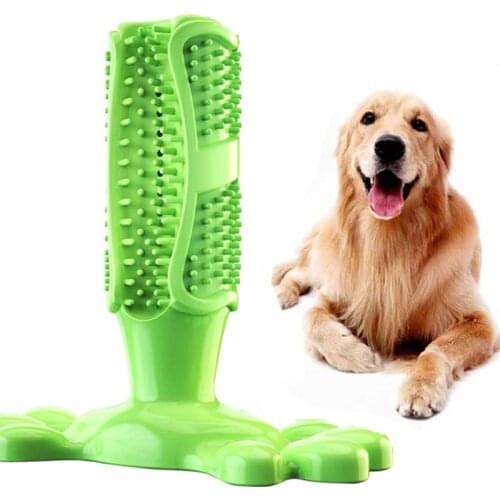 Dog Toy Dog Chew Toys Dog Toothbrush Pet Molar Tooth Cleaning Brushing Stick Doggy Puppy Dental Care Dog Pet Supplies