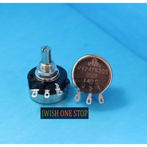RV24YN20S B502 5K 5KO potentiometer variable frequency adjustable speed switch RV24