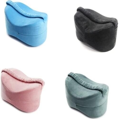 Knee Pillow Memory Foam Leg Positioner for Side Sleeping Knee Support Cushion Knee Pillow