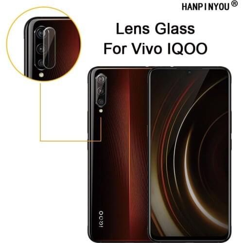 For Vivo IQOO 6.41" Clear Ultra Slim Back Camera Lens Protector Rear Camera Lens Cover Tempered Glass Film