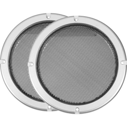 1 Pair Multi-choices Speaker Grill Mesh Round Speaker Protective Mesh Net Cover Speaker 4/ 5/ 6.5/ 8/ 10 inch