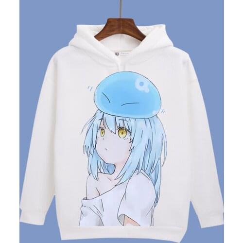 That Time I Got Reincarnated as a Slime Cosplay Hoodie Rimuru Tempest Hoodies Winter Autumn Fleece Sweatshirts Pullover Costume