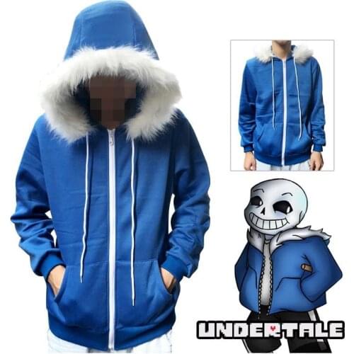 High-Q Unisex Undertale sans Hoodies Sweatshirts jacket coat Undertale Skull and Bones Hoodies Sweatshirts jacket coat