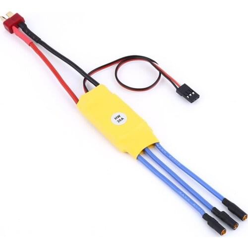 XXD 30A Welding Plug Brushless Multicopter Motor Speed Controller RC BEC ESC T-rex 450