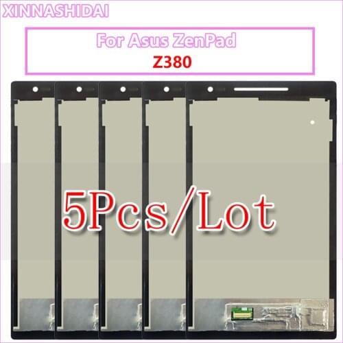 5pcs LCD 8" For Asus Zenpad 8.0 Z380 Z380KL Z380M P024 P00A LCD Display Touch Screen Digitizer Assembly For Asus Z380
