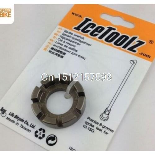 1 Pcs New Icetoolz 8-Groove Spoke Wrench Tool for 10-15G