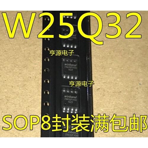 10PCS IC SOP8 W25Q32 W25Q32BVSIG W25Q32FVSIG BVSSIG FVSSIG
