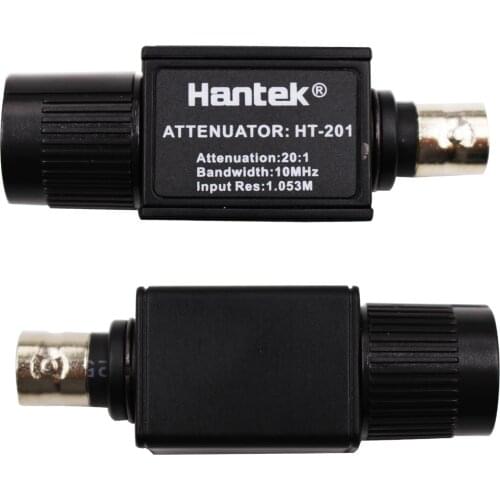 2pcs/lot Hantek HT201 20:1 Signal Attenuator 10MHz Bandwidth Free shipping