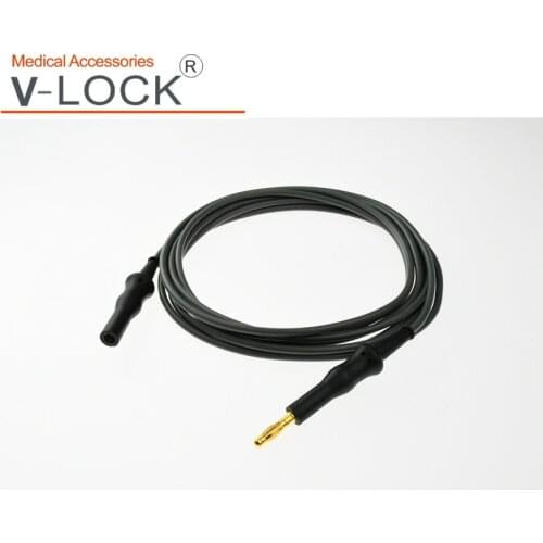 2020 V-LOCK best reusable monopolar forceps adapter cable silicone cable anti high temperature sterilization
