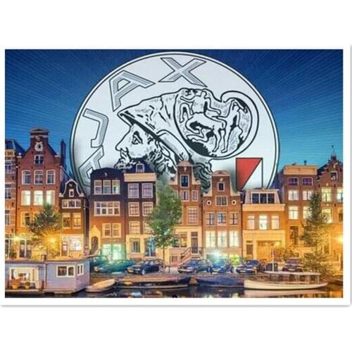 5D DIY Spuare&round Diamond Painting Logo Saint-Germain Football Logo Diamond Embroidery Cross Stitch Rhinestone Decoration