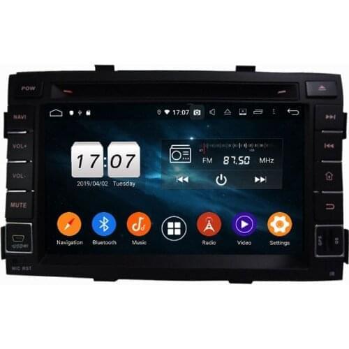 7" 2 Din 8 Core Android 10.0 PX5 Car DVD Player For KIA SORENTO 2009-2012 Car Multimedia Player Car Radio Audio Stereo 4+64G DSP