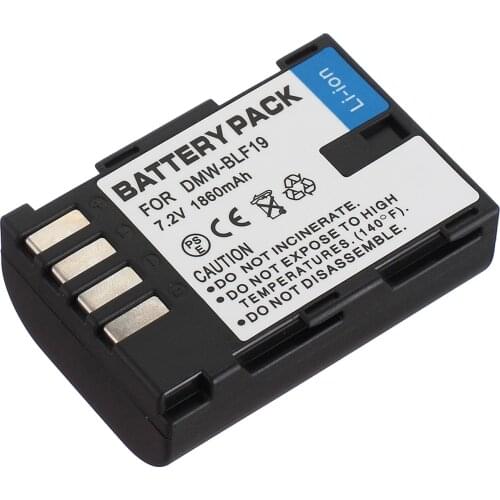 Battery Pack for Panasonic Lumix DMC-GH3, DMC-GH3K, DMC-GH4, DMC-GH4K, GH4R, GH4RH, DC-GH5, DC-G9, G9M Mirrorless Digital Camera