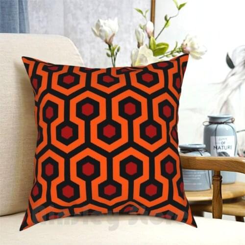 Overlook Hotel-Pattern Pillow Case Printed Home Soft DIY Pillow cover The Shining Carpet The Shining Overlook Hotel Carpet