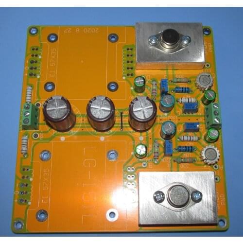 Pure Class A germanium tube single-ended output transformer, pre-stage headphone amplifier board LG151L,dual mono design