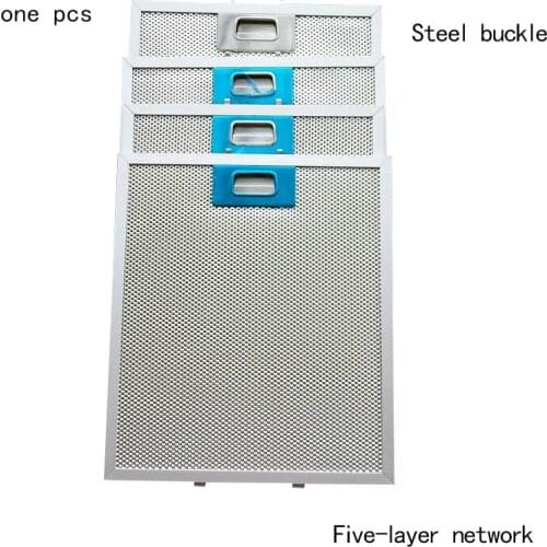 Range hood filter Exhaust hood metal dust filter Cooker Hood Mesh Filter Metal Grease Filter