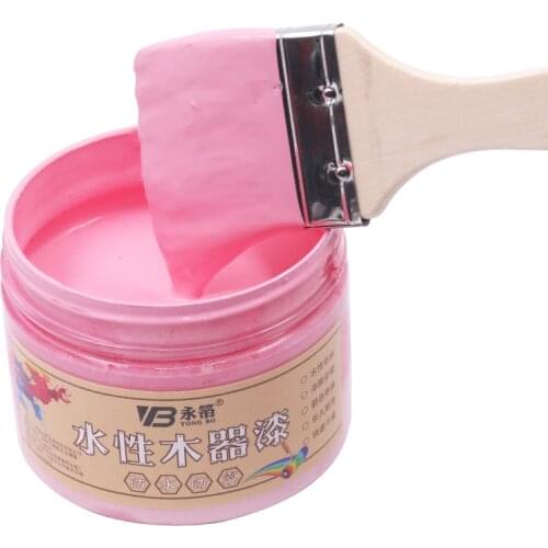 250g Pink Paint Environmentally Friendly Water-based Watercolor Paint,Furniture,Wooden Doors,Canvas