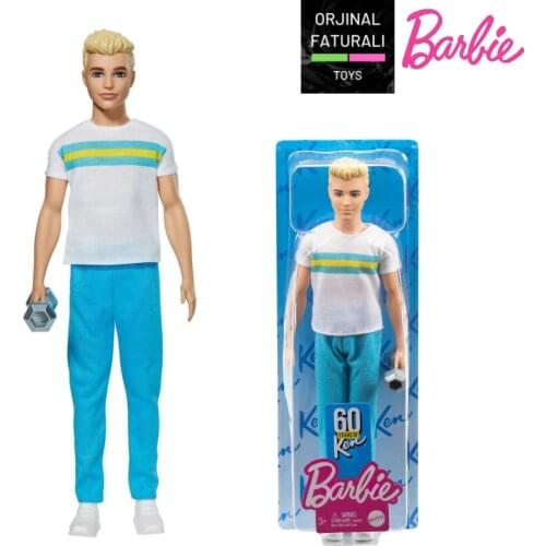 Barbie Handsome Ken Dolls 60th Anniversary For 3-7 Years GRB41-GRB43 Birthday Gifts For Girls