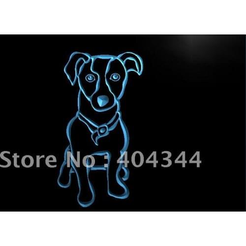 LK245- Jack Russell Terrier Pet LED Neon Light Sign home decor crafts